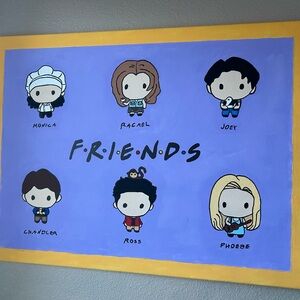 18/24
Friends funko pop painting